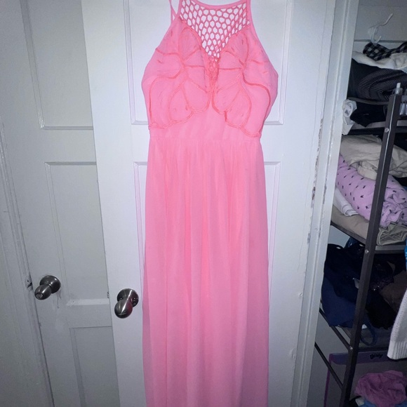 Long pink dress - Picture 2 of 2